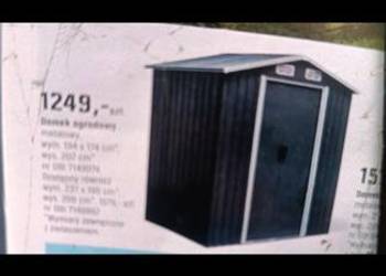 Sprzedam Nowy domek ogrodowy narzędziowy