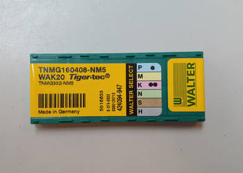 Płytki TNMG 160408-NM5  WAK20