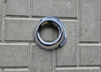 PEUGEOT 307 LIFT RAMKA HALOGENU CHROM PRAWA PRZÓD 9653589477