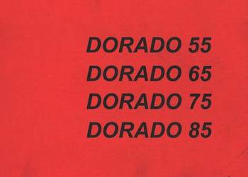 SAME Dorado 55 ; 65 ; 75 ; 85  Instrukcja obsługi - katalog