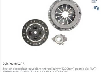Sprzęgło kompletne sedici sx4 sx4 cross 1.6
