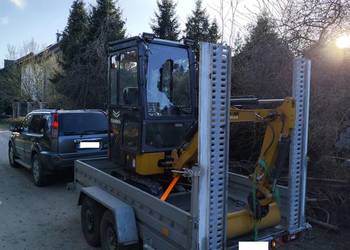 Przyczepa Niewiadów b1430 pod minikoparkę