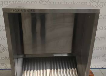 Okap przyścienny skrzyniowy 90x110x45