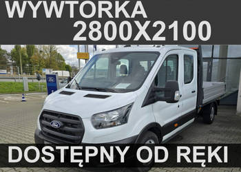 Ford Transit 6-os. Wywrotka Skrzynia 2800x2100 Od ręki !!! 2022 zł Super C…