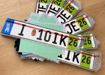 2026 Węgierskie tablice tranzytowe I – dostępne od ręki! ??
