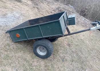 Przyczepa traktorek kosiarka quad