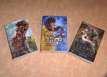 Cassandra Clare Łańcuch ze złota, żelaza, cierni Komplet 3 tomów
