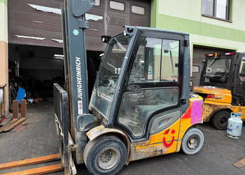 wózek widłowy JUNGHEINRCH TFG 425s Triplex 5.50m 2500kg silnik VW 2014