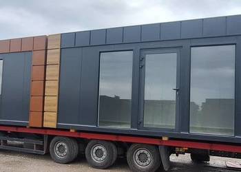 Pawilon kontener z płyty PIR całoroczny biurowy handlowy usługowy gastro