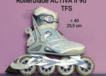 Rolki Rollerblade ACTIVA II 90 - TFS + PLS - 90 mm/84A - r. 40/25,5 cm