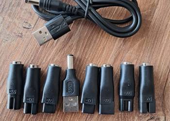 nowy kabek 8 w 1 do ładowania różnego typu i firm golarek elektrycznych