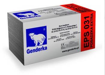 Styropian grafitowy Genderka EPS 80-031 Posadzka Extra