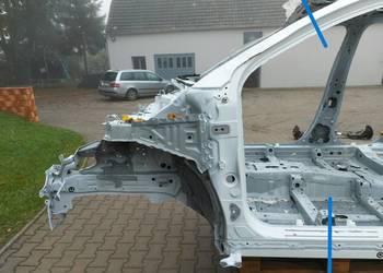 Toyota Yaris IV P21 GR, ćwiartka podłużnica lewa przód przednia