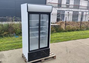 Dwudrzwiowa lodówka TEFCOLD FSC890S | 462 l | 2 drzwi przesuwne