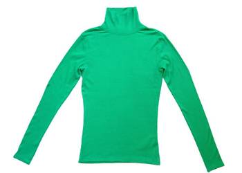 Medicine, golf damski prążkowany, 36 S wiosenna, jasna zieleń, wiskoza