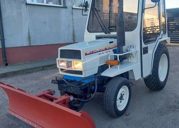 Traktorek ogrodniczo-komunalny Mitsubishi MT 180 HD + 5 sztuk osprzętu ęt