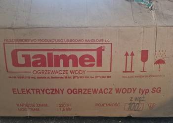 Elektryczny ogrzewacz wody, bojler Galmet 100l, nowy, nieużywany