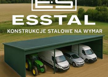 GARAŻ - HALA MA MASZYNY |Magazyn Rolniczy | Garaż Blaszany | - ESSTAL-