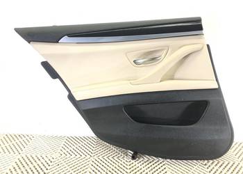 BOCZEK DRZWI LEWY TYŁ BMW F11 Kombi 09-17 TAPICERKA