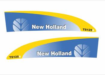 Naklejki New Holland TS125a i inne modele super mocne zamienniki