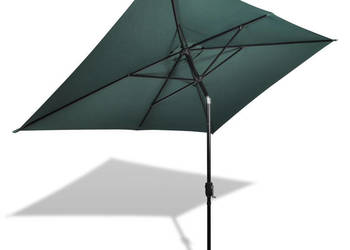vidaXL Prostokątny parasol ogrodowy, zielony 40771