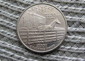 USA 25 Cent 2001r - P - Stany USA - Kentucky