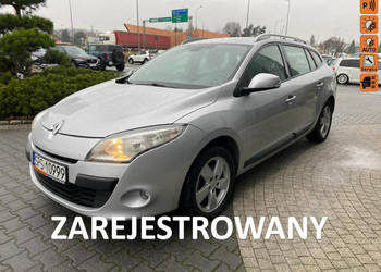Renault Megane benzynka, cz. deszczu + zmierzchu, PDC, klimatronic, 6-bieg…