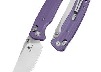 Nóż składany Bestechman Cicada's Wing Purple G10, Satin 10Cr15MoV (BMK06M)