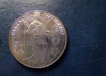 Stare monety 50 lir 1980 Watykan