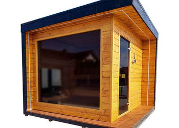 SAUNA OGRODOWA MODERN LUX 260cm x 240cm