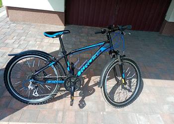 Rower młodzieżowy Kross Level Replica Junior 24" – Shimano, amortyzator, go