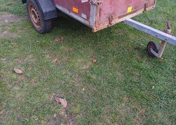 Przyczepa przyczepka towarowa samochodowa lekka 750kg Humbaur