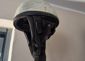 Kask orzeszek PRL rozm. 55/56 biały.