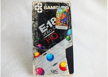 Kaseta VHS SAMSUNG 180 minut Filmy: Tunel / Przerażacze