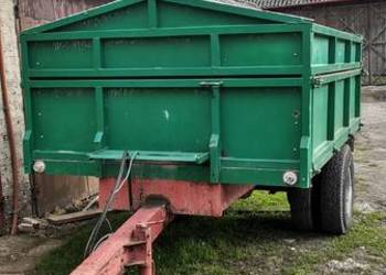 Przyczepka rolnicza jednososiowa 4 tony