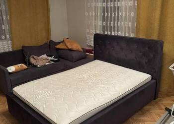 Łóżko pikowane GRANDA 140x200 BRW