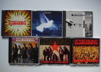SCORPIONS -płyty CD