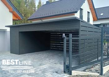 Wiata Carport 7x5 Antracyt od Producenta!