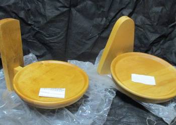 Kwietnik Drewniany Wiszący producent RYMEROL lata 80 PRL