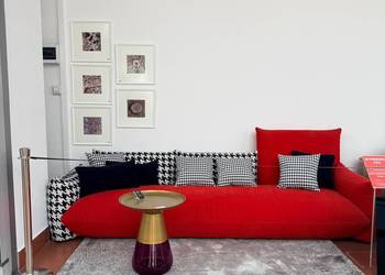 Wyprzedaż włoskie meble sofa Bellavita z fabryki Alberta