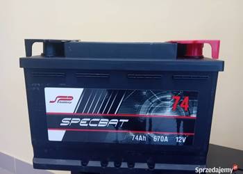 Akumulator SPECBAT 74Ah 670A EN P+ Specpart Wołomin
