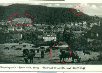 Wernigerode Harz Postkarte 1939 rok? Pocztówka