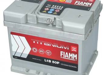 Akumulator FIAMM TITANIUM PRO 12V 50Ah 520A Prawy Plus