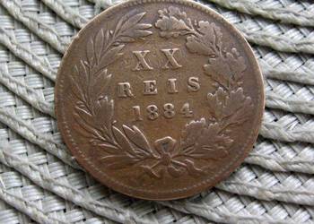 Portugalia XX Reis 1884r