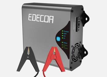 Ładowarka akumulatorów EDECOA 12V 30A do akumulatora żelowego AGM płynnego