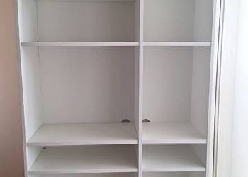 Regał IKEA Vihals,10 połek, biały 95x37x200 cm