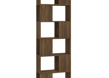 Regał na książki/przegroda brązowy dąb 60x24x186 cm WM-816034
