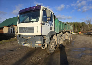 Wywrotka MAN TGA 41.360 (8x4) + hydroburta