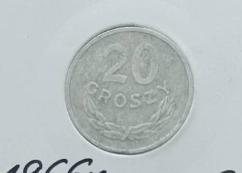 20 Groszy 1966 r. - nr. 2 PRL - Super