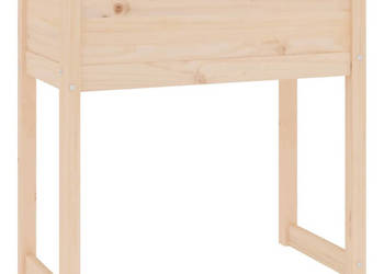 Donica 78x40x81 cm lite drewno sosnowe WM-822132